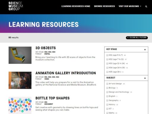 Learning Resources website.