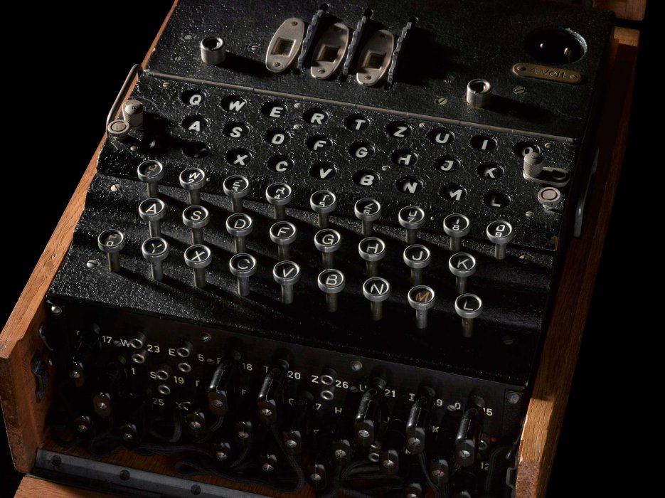 Our Enigma machine.