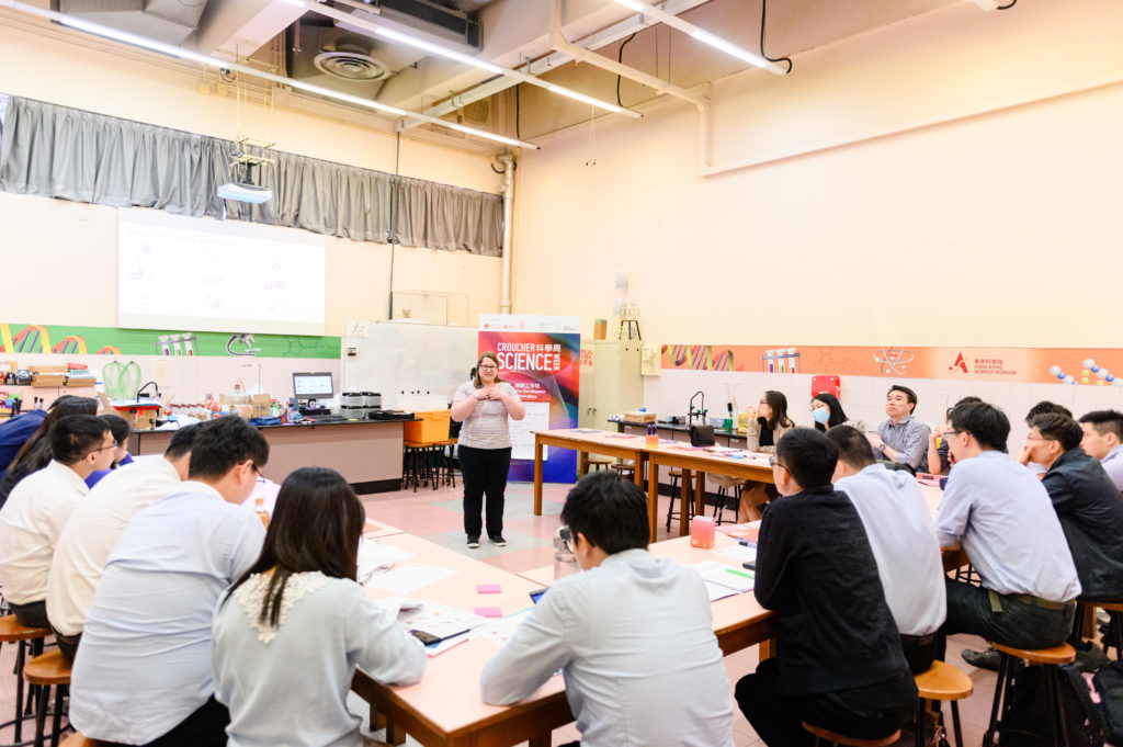 A group of teachers attending our teacher development workshop in Hong Kong.