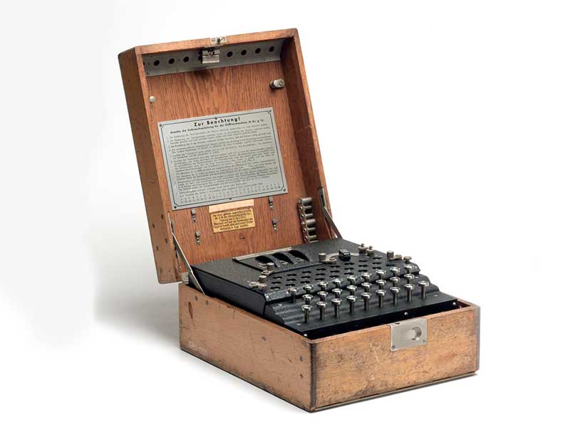 Enigma cipher machine - Learning